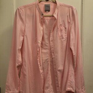 G-Star pink button down shirt
